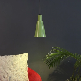 Bristol Green Metal Hanging Light by SS Lightings contemporary ceiling fixture
