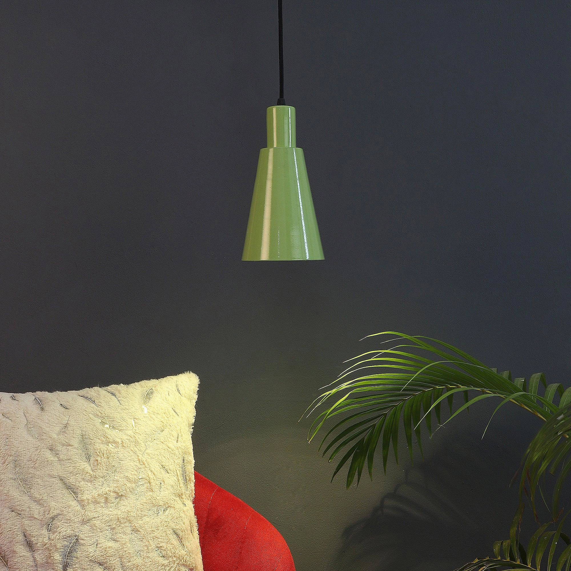 Bristol Green Metal Hanging Light by SS Lightings contemporary ceiling fixture