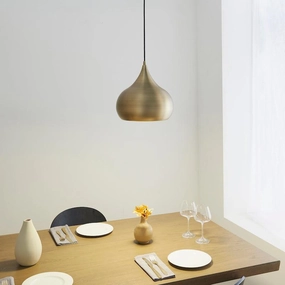 Brosnan 1 Light Matt Antique Brass Ceiling Pendant simple ceiling design light