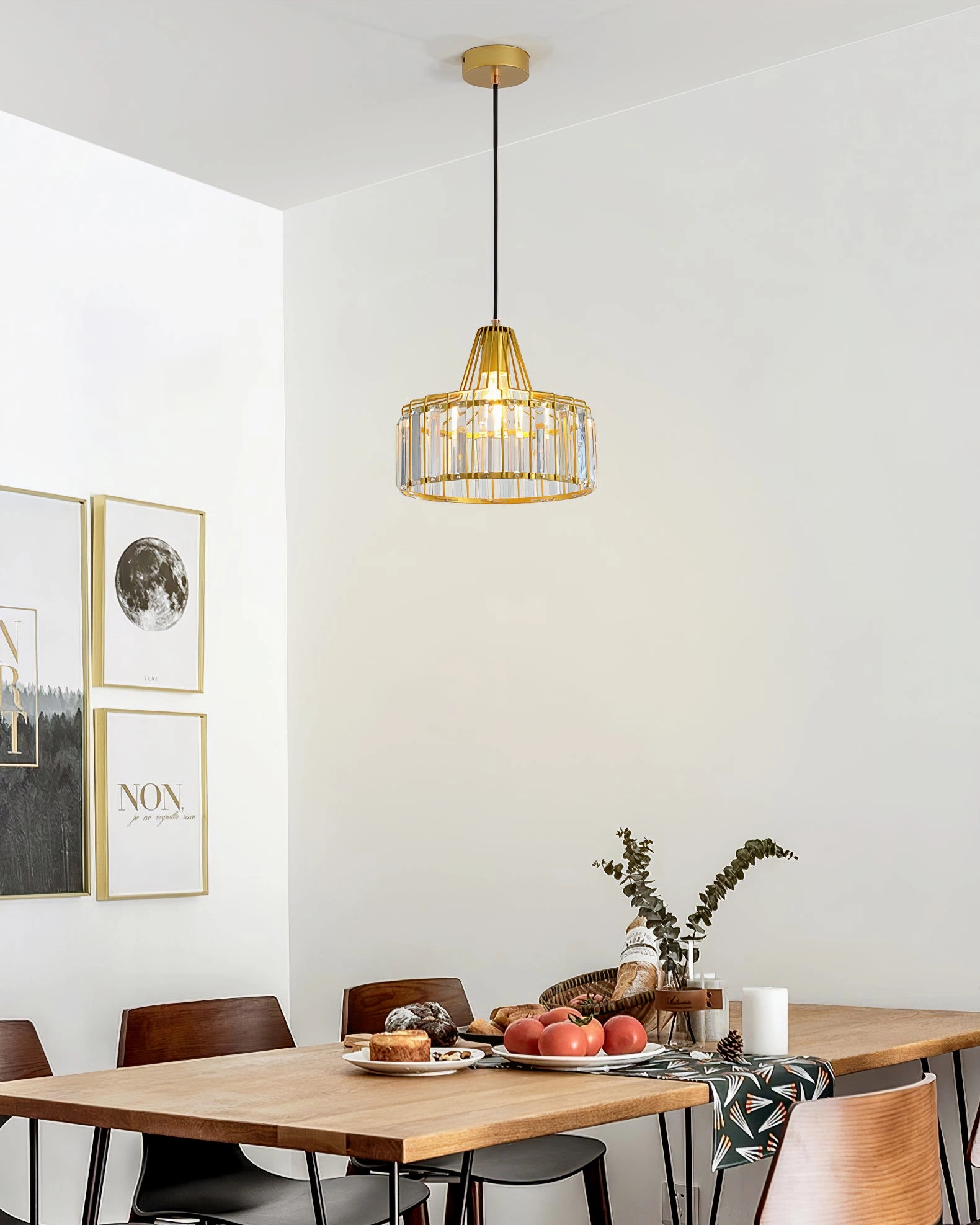 Bruckner Crystal Pendant Lamp