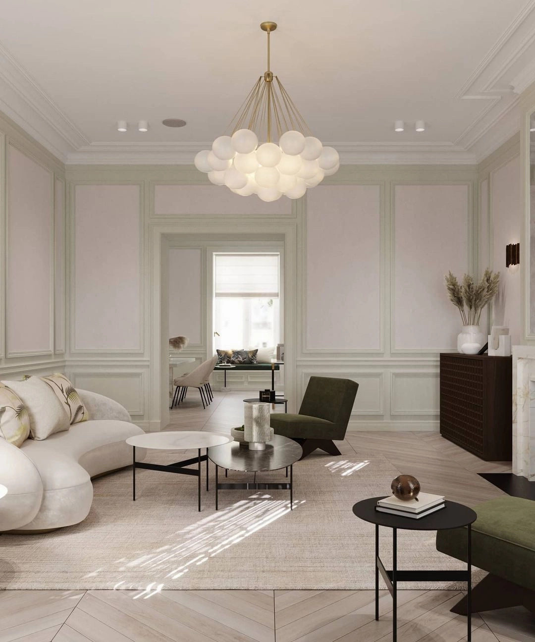 Bubble Chandelier
