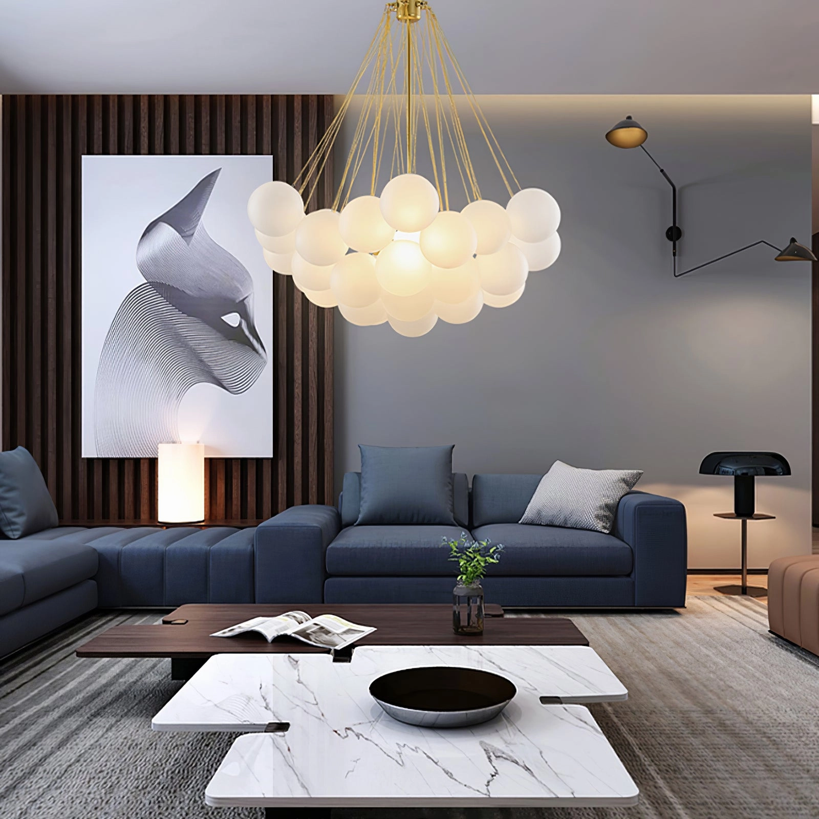 Bubble Chandelier