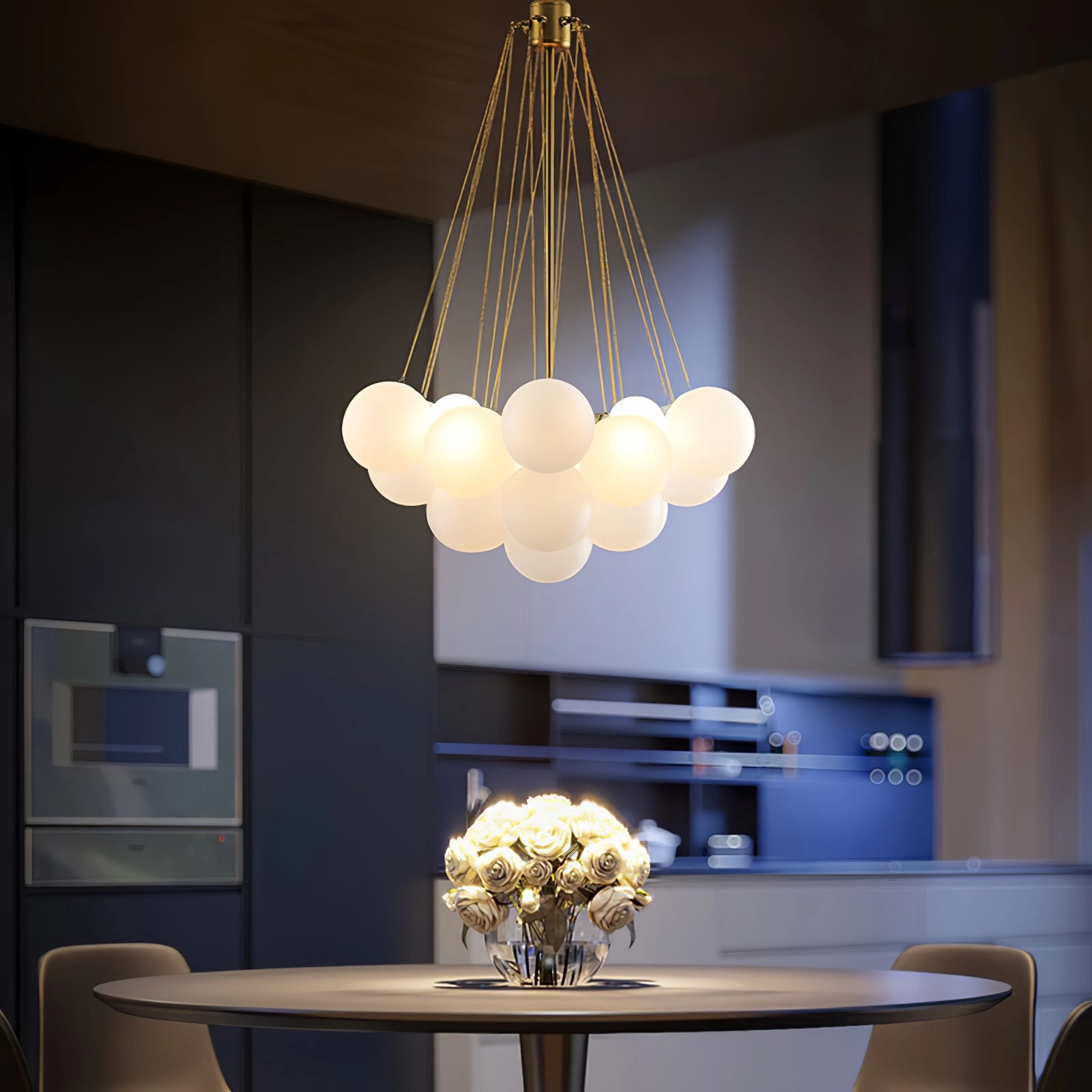 Bubble Chandelier