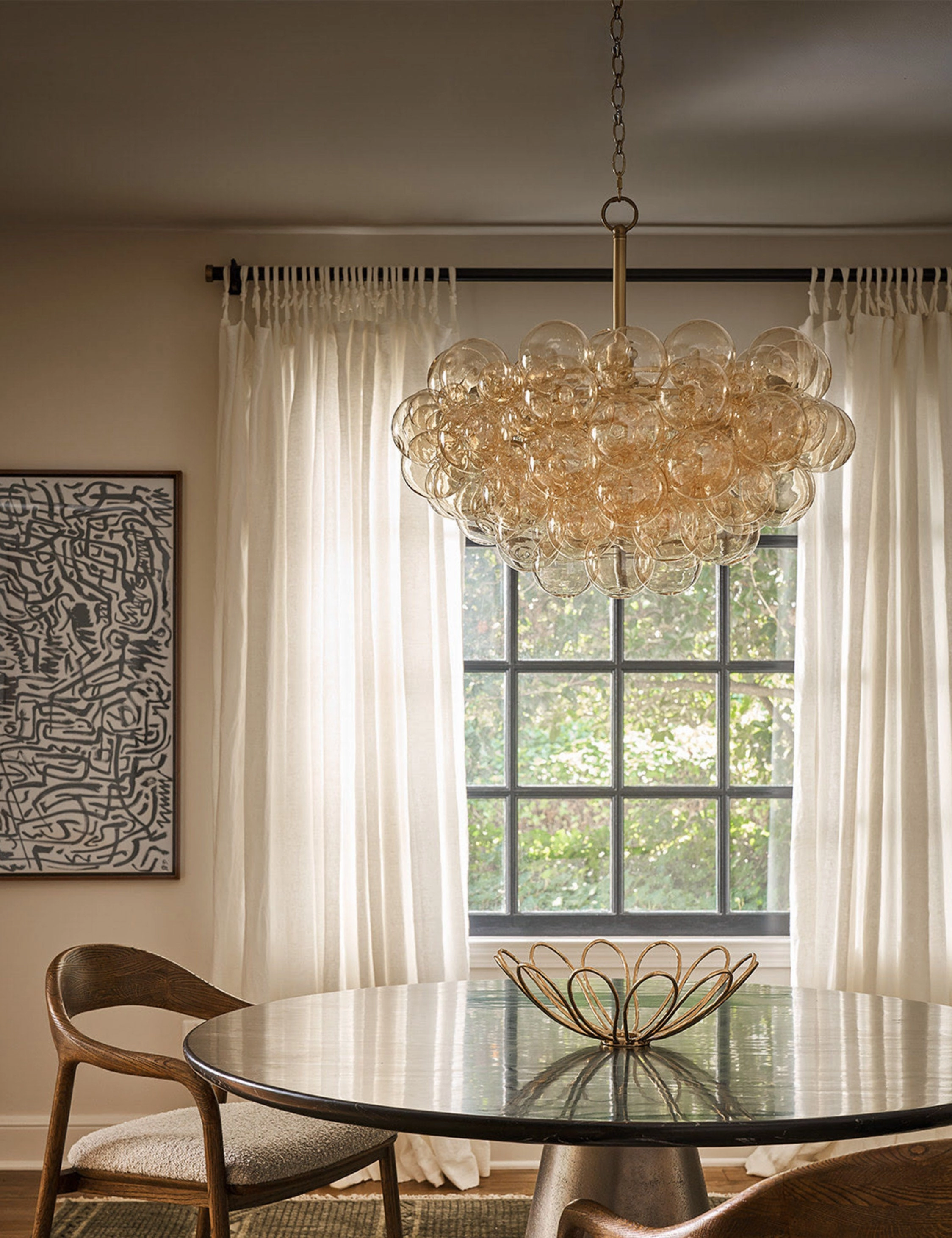 Bubbles Chandelier by Regina Andrew