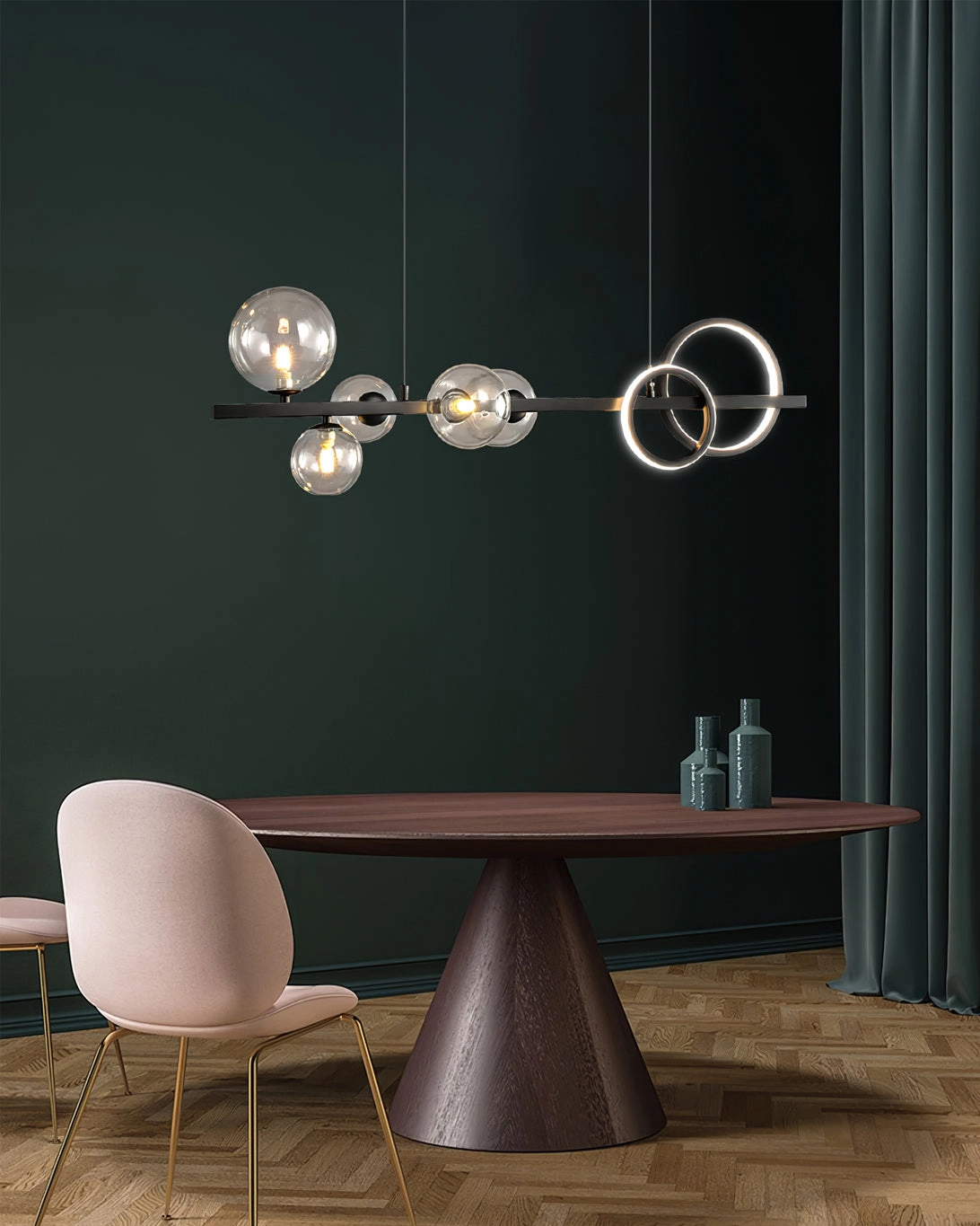 Bubi Glass Chandelier