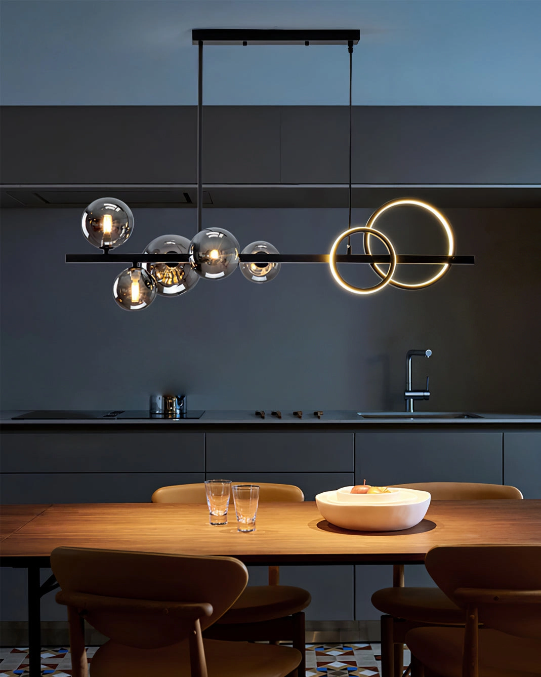 Bubi Glass Chandelier