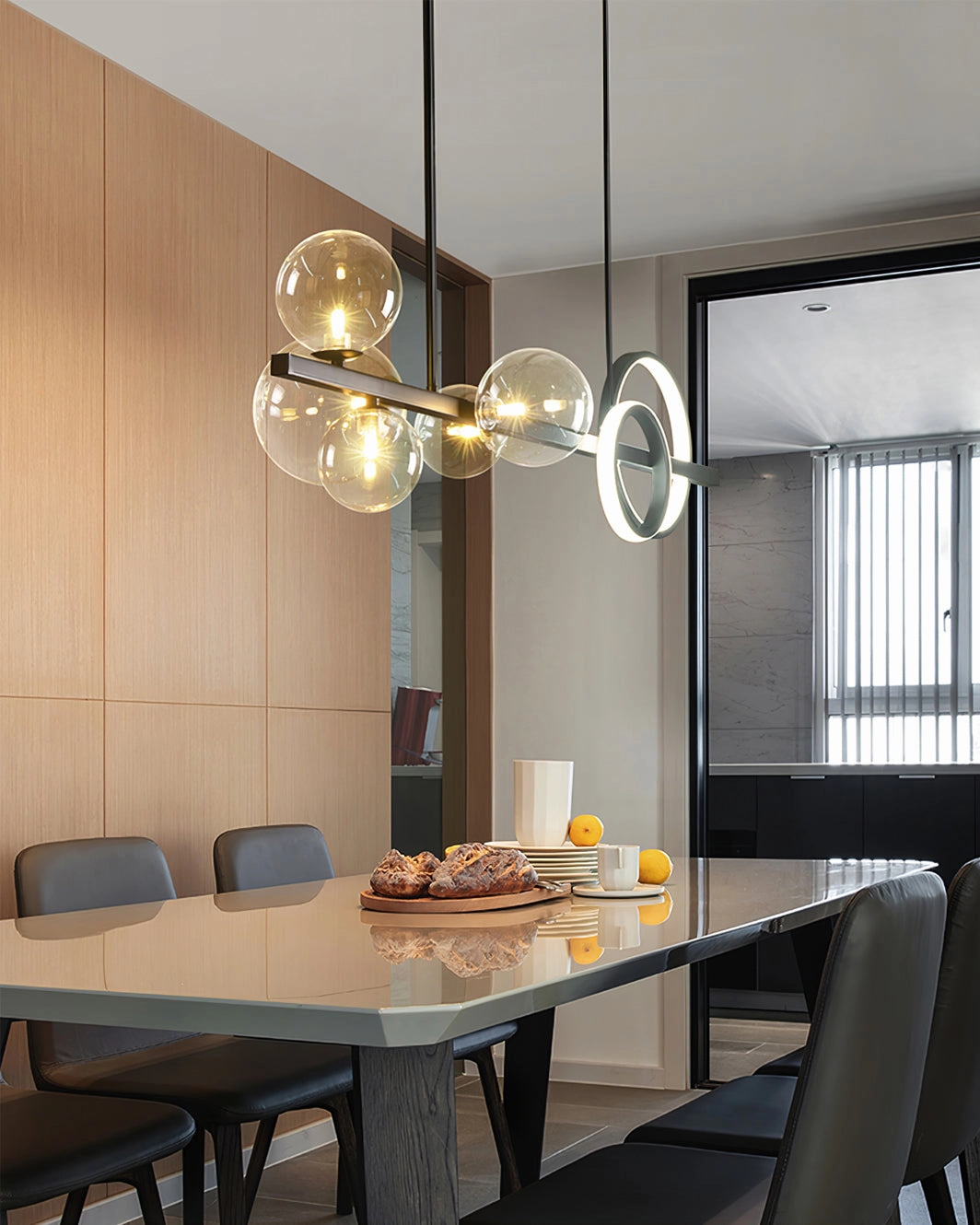 Bubi Glass Chandelier
