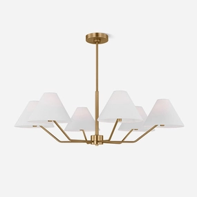 Burke Chandelier modern modeling table light