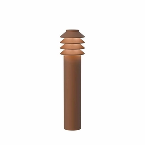 Bysted Garden Lang Corten m/ anker m/ adaptor - Louis Poulsen ambient lighting fixture