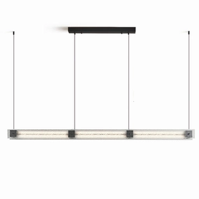 Camacho Black Chandelier flowerpot LED lamp