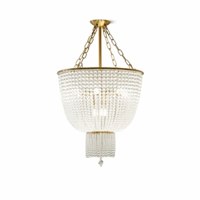 Campana Crystal Chandelier flowerpot LED lamp
