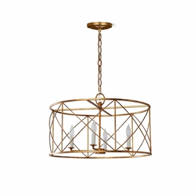 Camunez Drum Chandelier flowerpot LED lamp