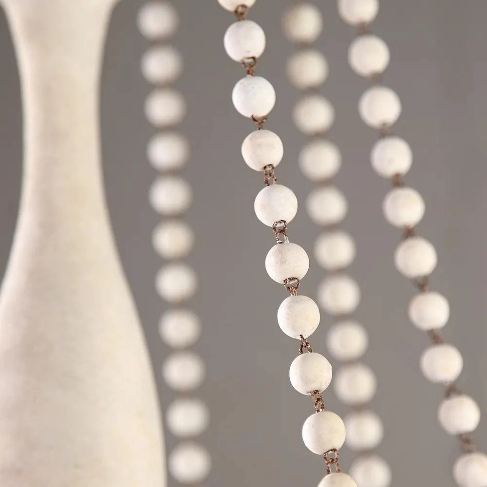Candle Style Beaded Chandelier