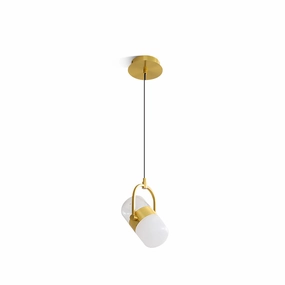 Capsule Rotating Pendant Lamp minimalist ceiling light
