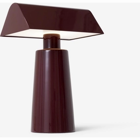 Caret Portable Mf1 Burgundy - Bordlampe ambient lighting fixture