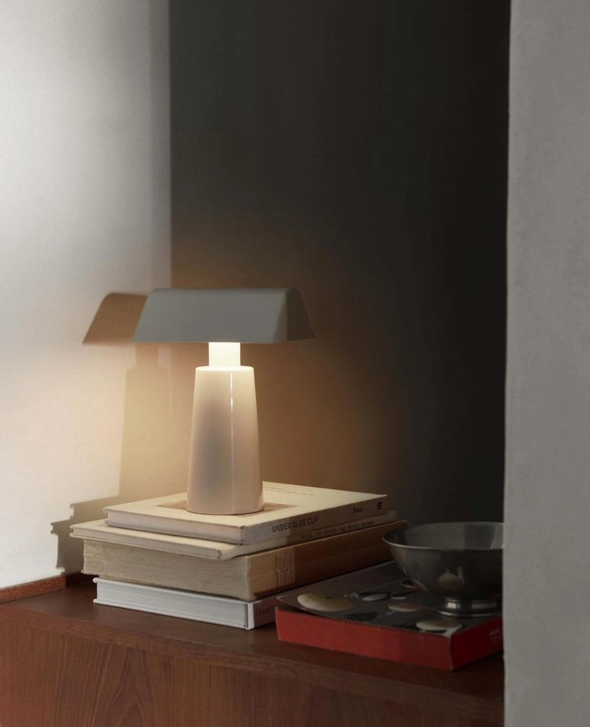 Caret Portable Mf1 Silk Grey - Bordlampe