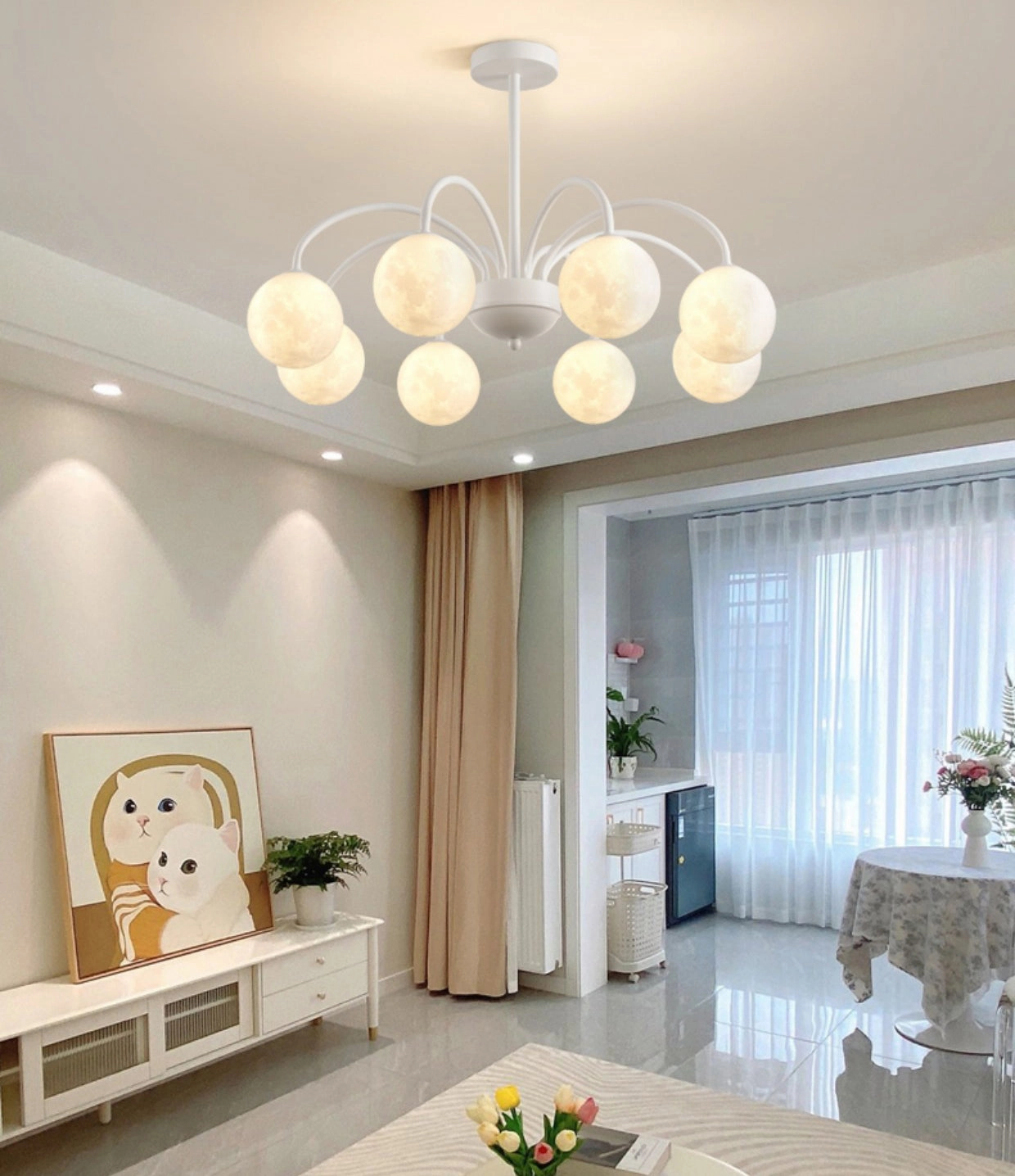 Carisa Moon Chandelier