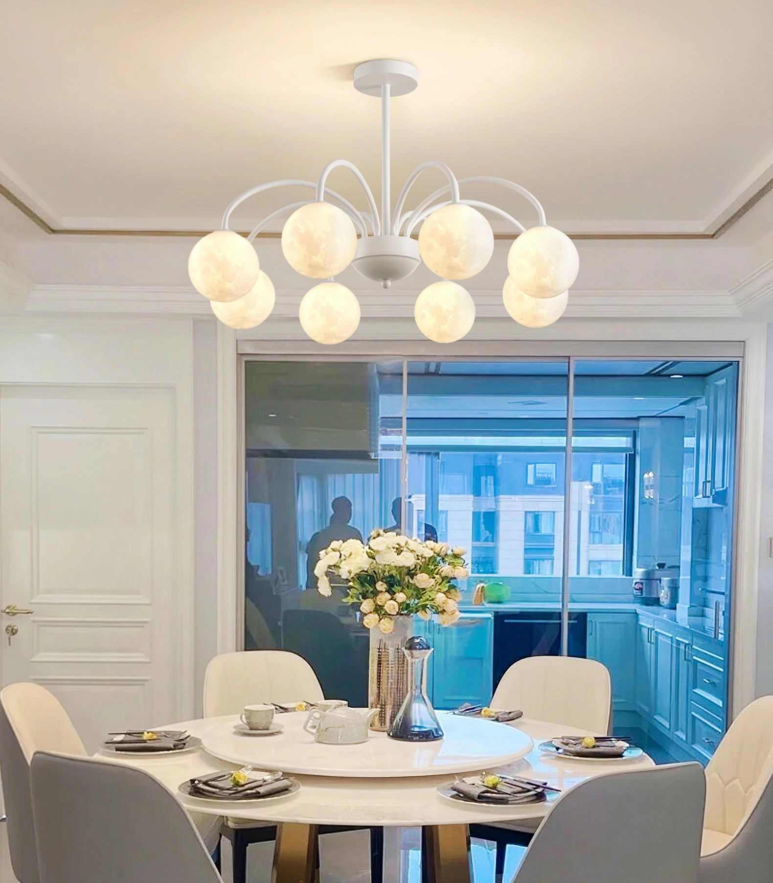 Carisa Moon Chandelier