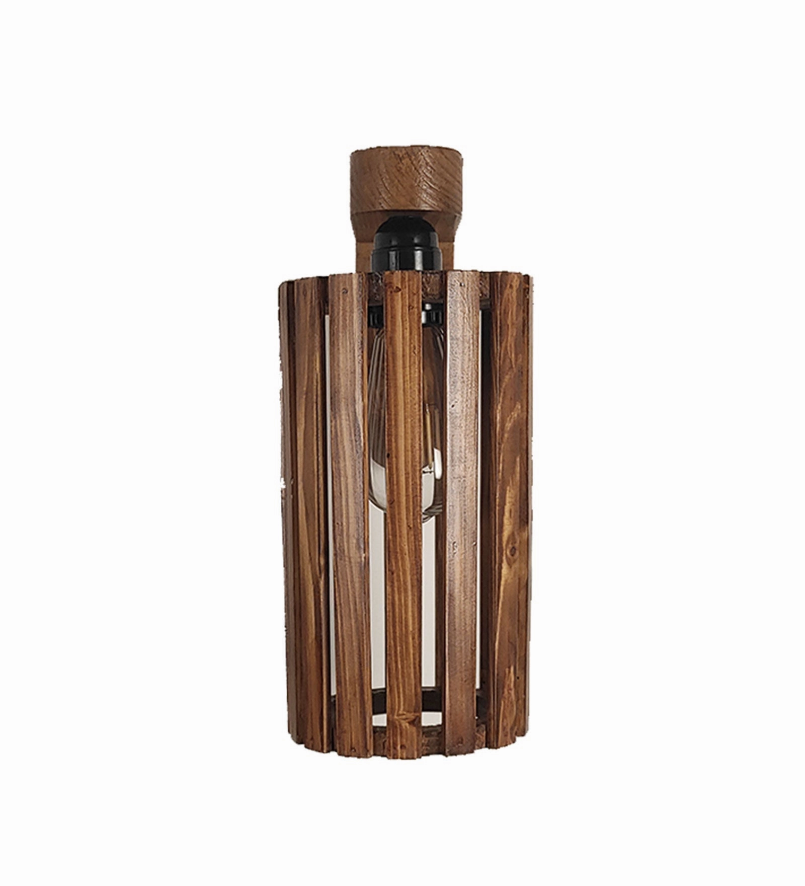 Casa Brown Wooden Wall Light (BULB NOT INCLUDED)