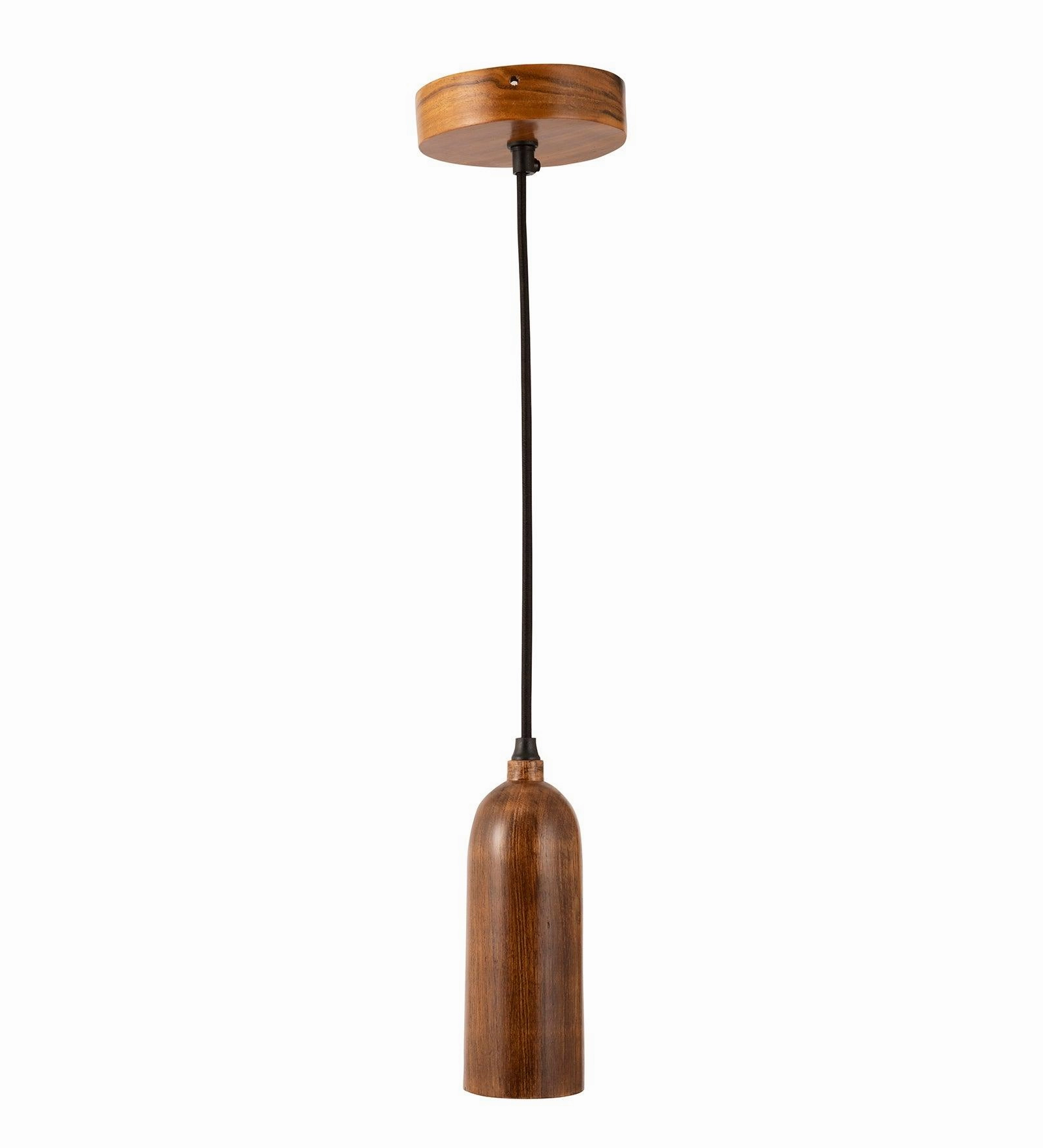 Cedar Teak Wood Pendant Light