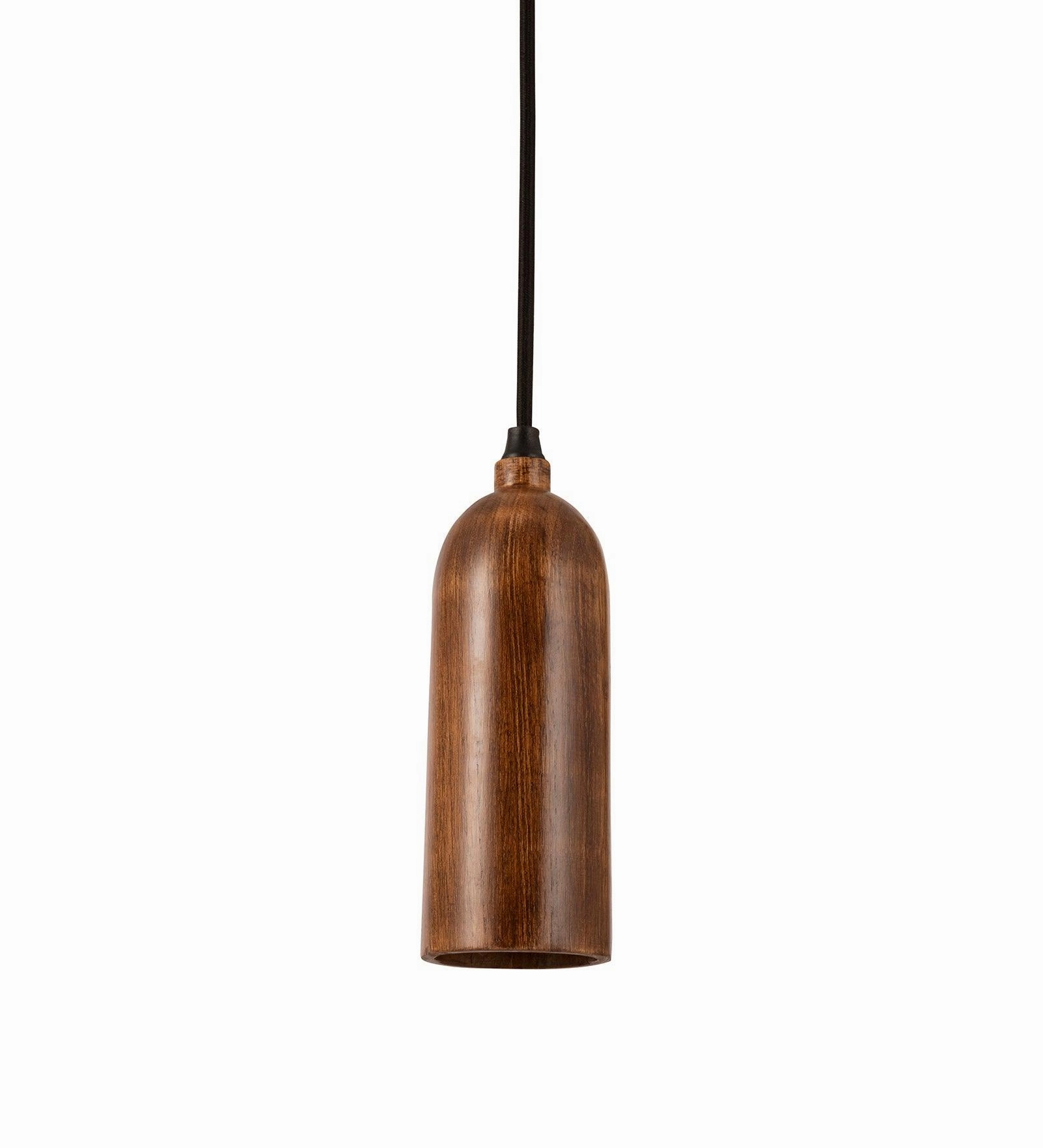 Cedar Teak Wood Pendant Light