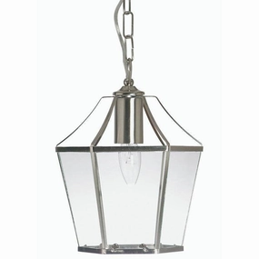 Ceiling Lantern Light - Dulverton Antique Chrome simple ceiling design light