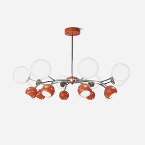 Celestial Spheres Chandelier modern modeling table light