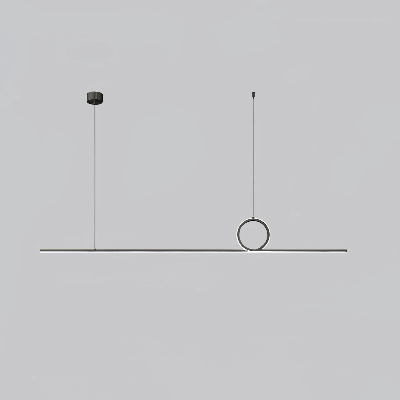 Centre Loop Linear Pendant Lamp