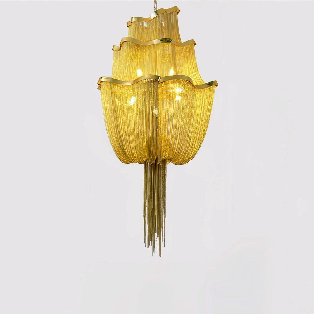 Chains Shimmering Chandelier