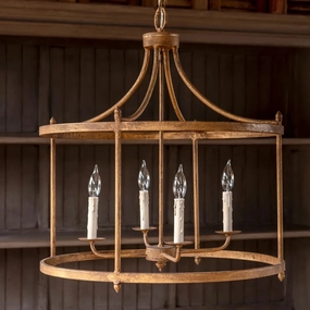 Charleston Chandelier rechargeable bedside light