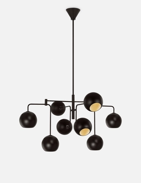 Chaumont Medium Chandelier by Christiane Lemieux vintage desk lamp