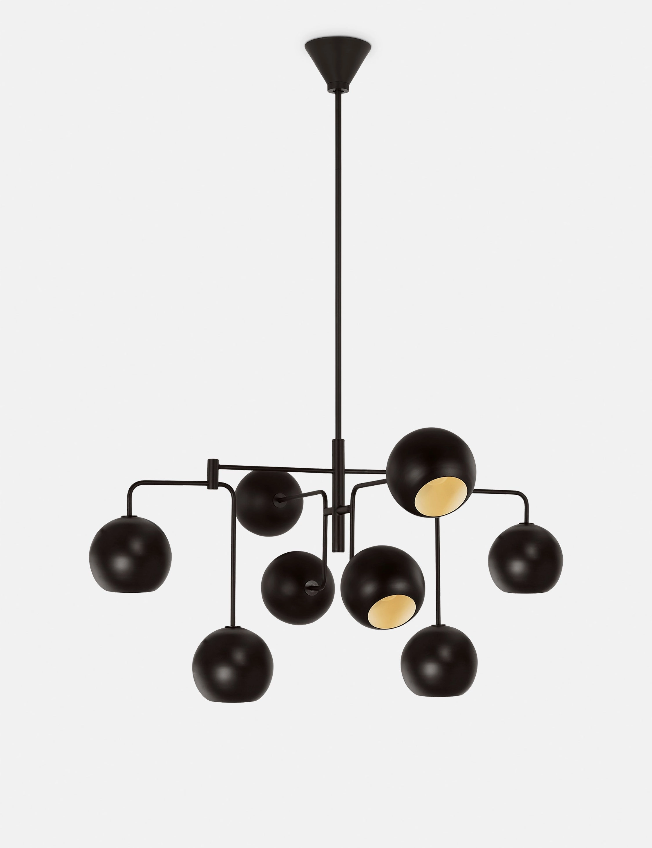Chaumont Medium Chandelier by Christiane Lemieux vintage desk lamp
