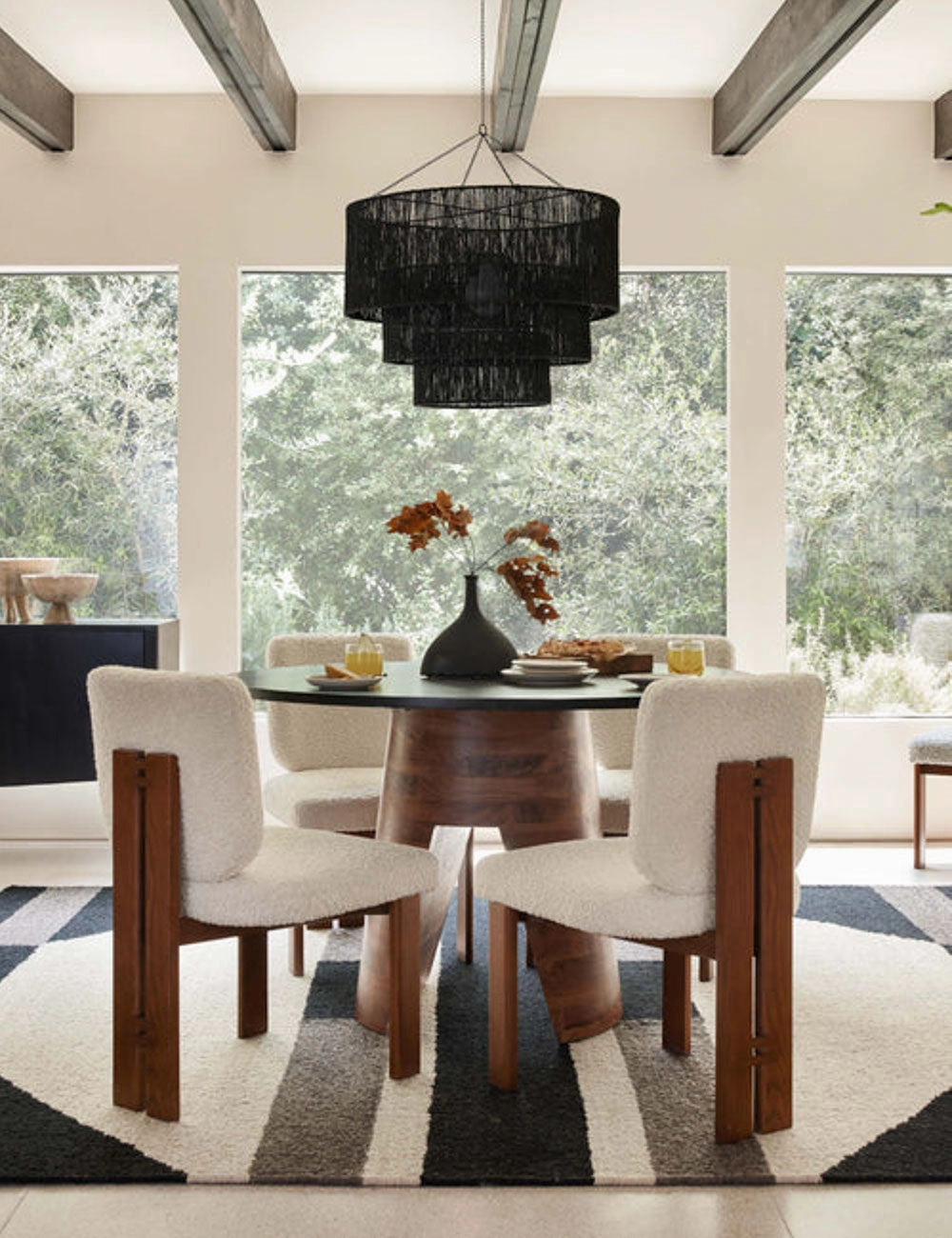 Chavette Chandelier, Black