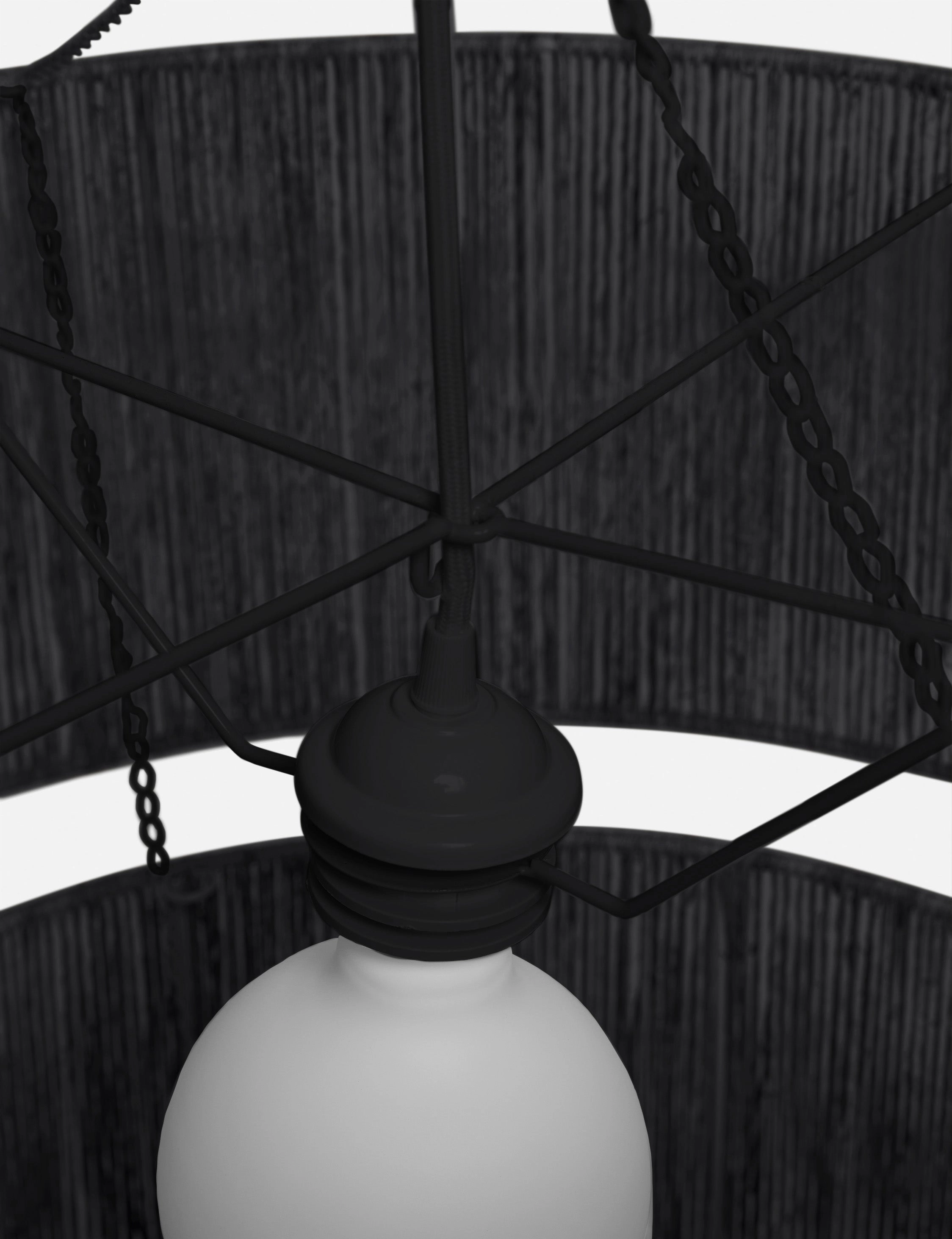 Chavette Chandelier, Black