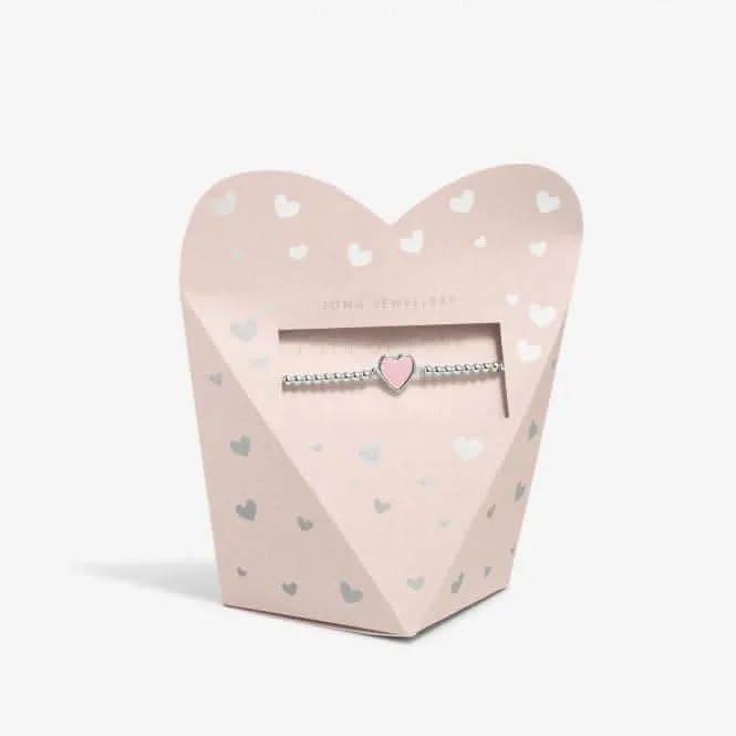 Children's From the Heart Gift Box Lots Of Love Silver Plated 15.5cm Bracelet C732 Joma Jewellery