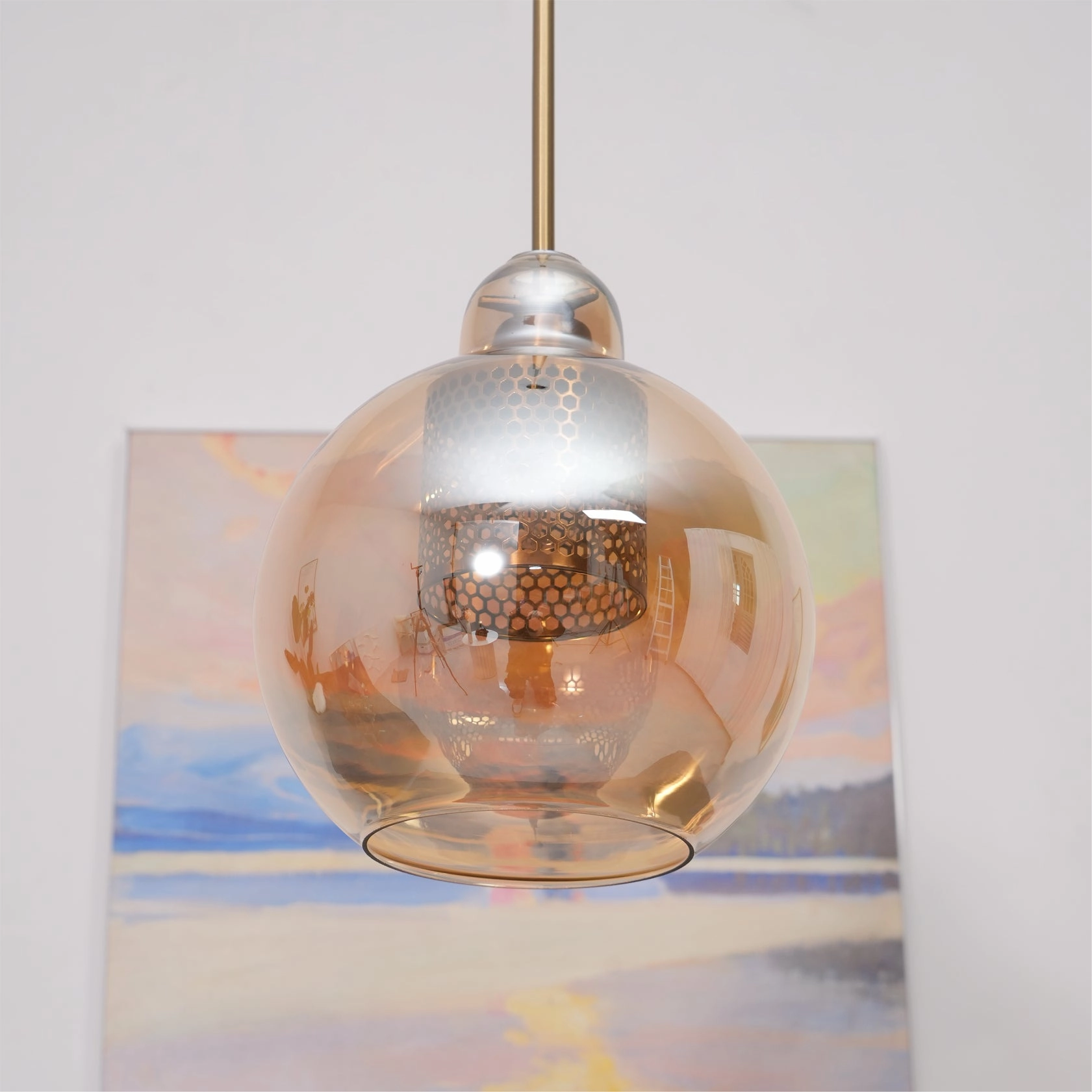 Chiswick Glass Pendant Light