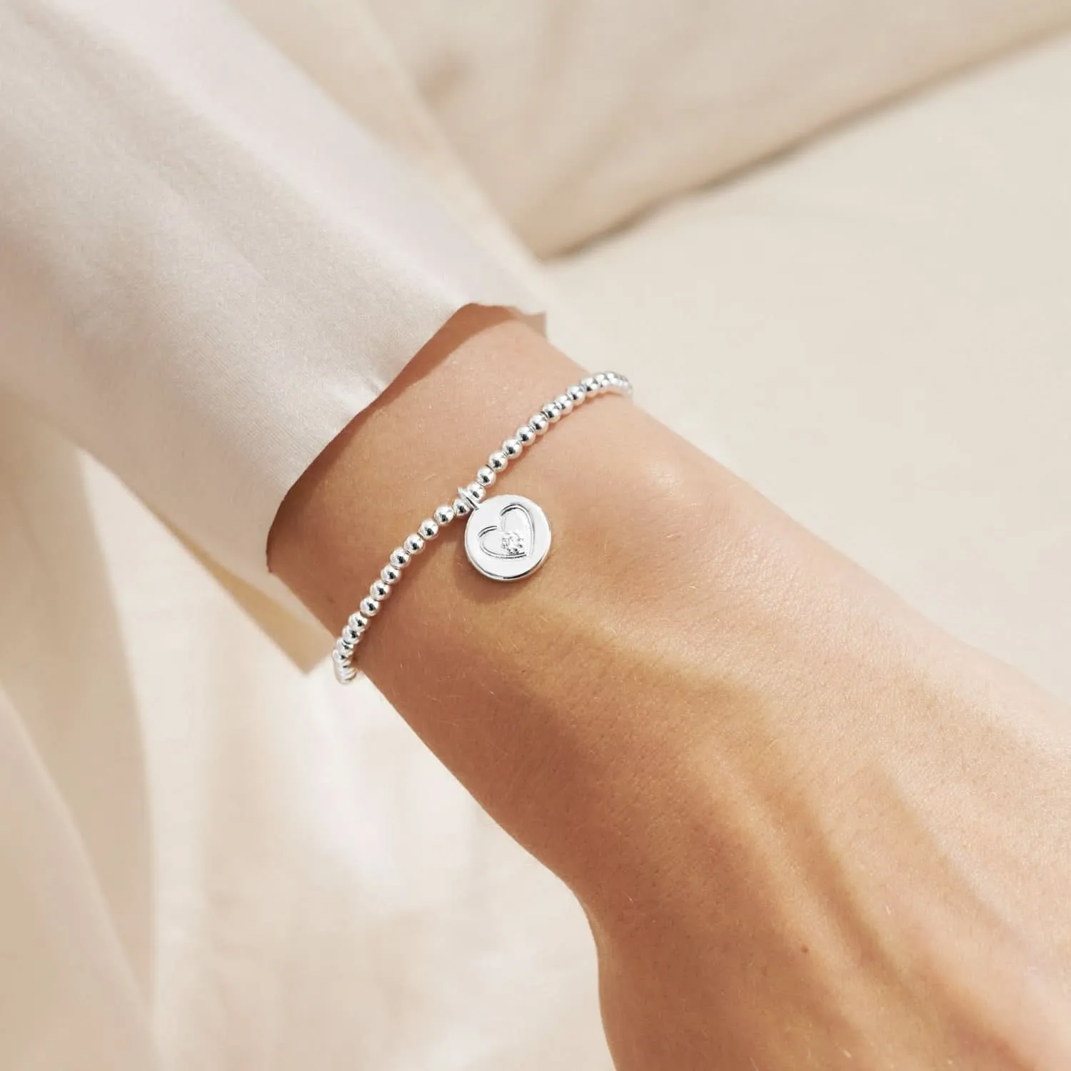 Christmas Cracker With Love Silver Plated Bracelet 7685 Joma Jewellery