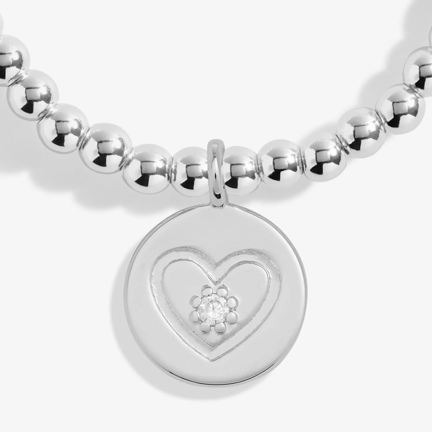 Christmas Cracker With Love Silver Plated Bracelet 7685 Joma Jewellery