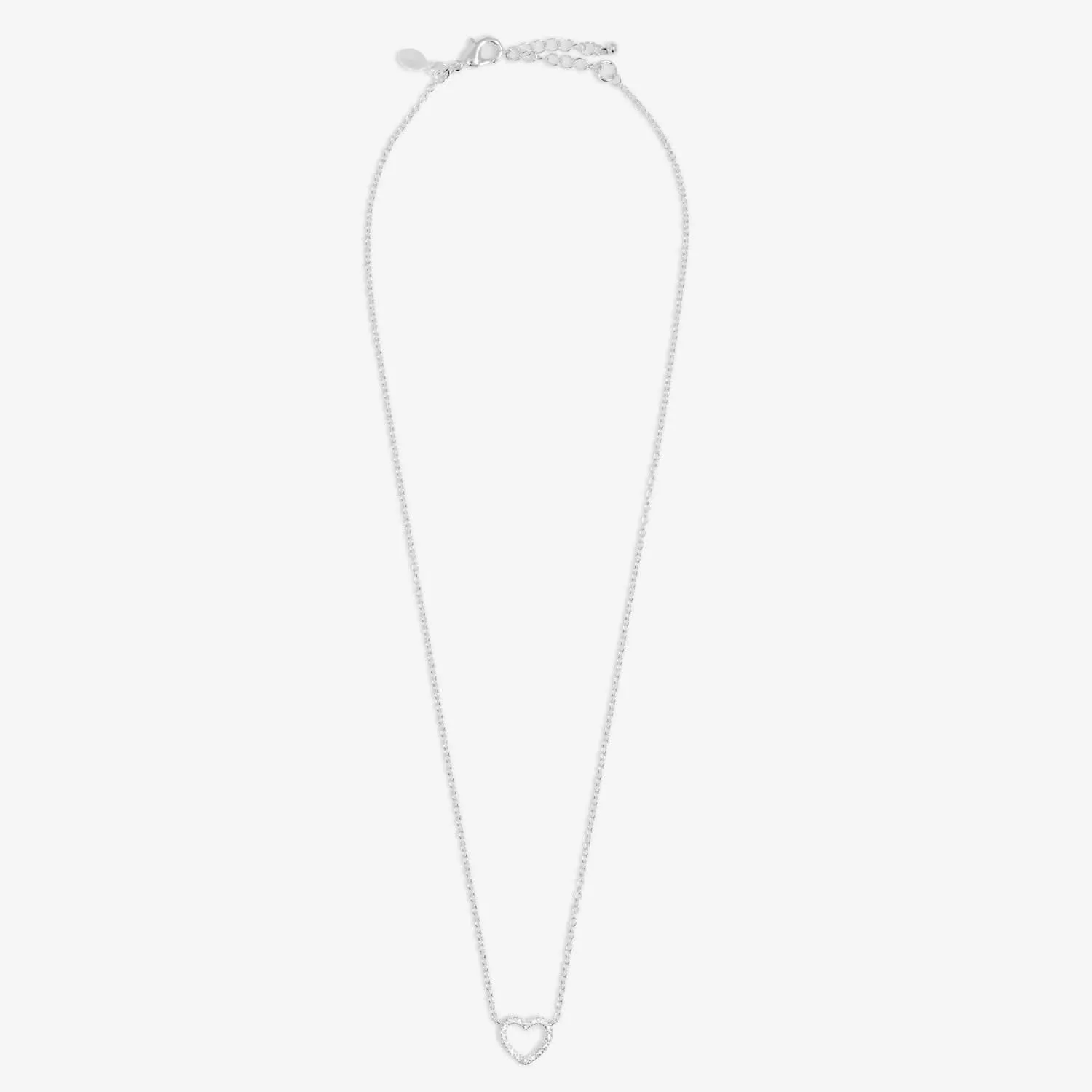 Christmas Cracker With Love Silver Plated Necklace 7691 Joma Jewellery