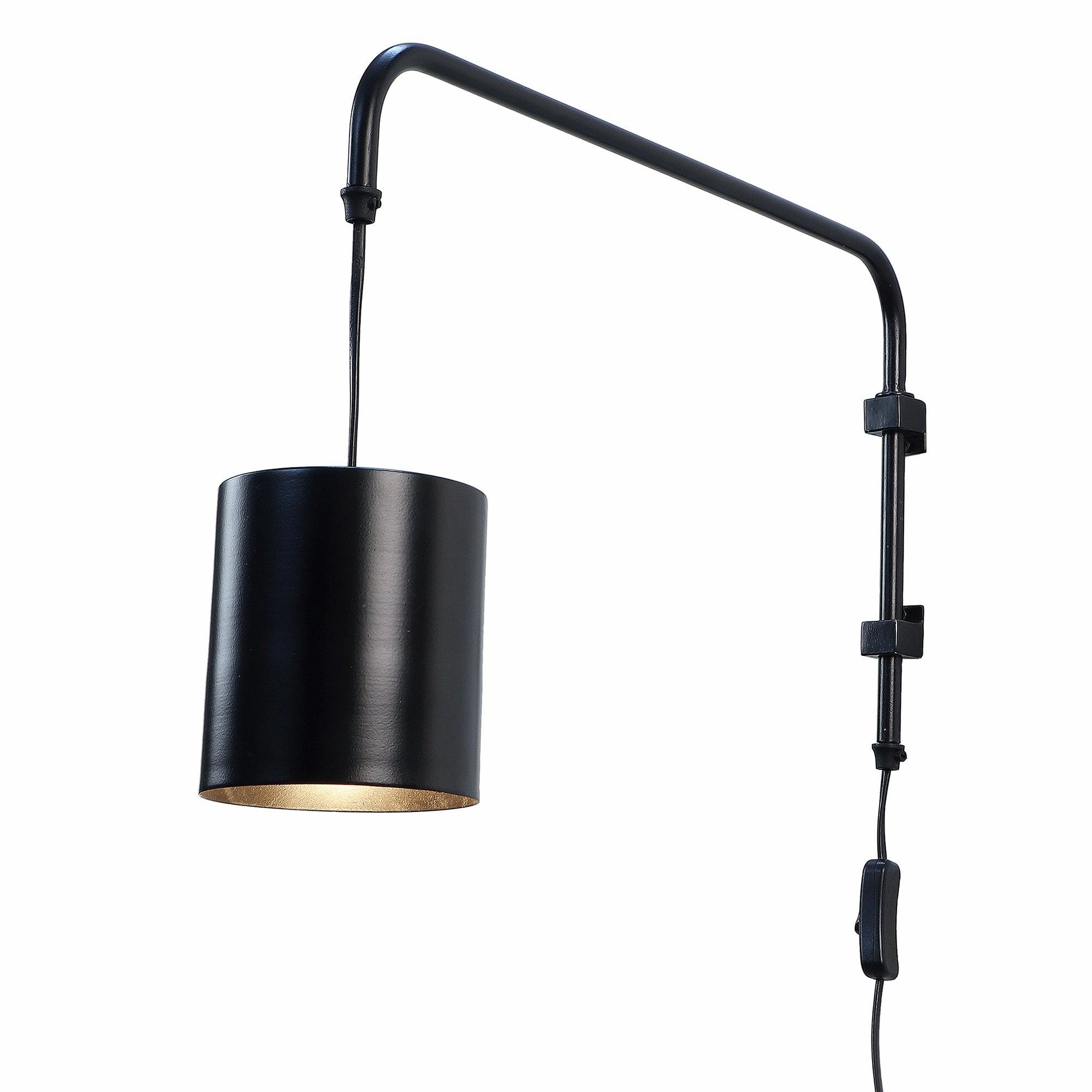 Cicero Black Metal Wall Light by SS Lightings