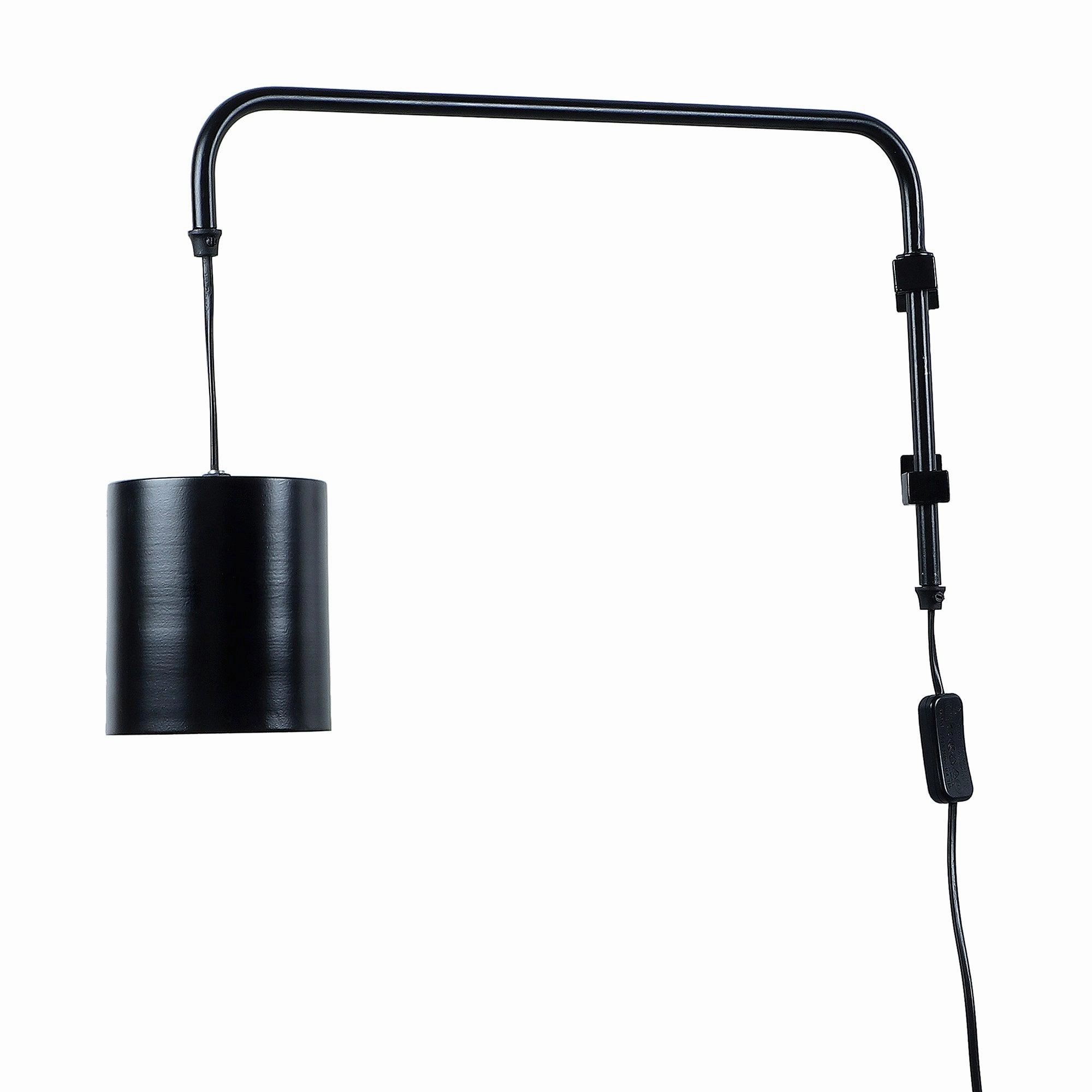 Cicero Black Metal Wall Light by SS Lightings