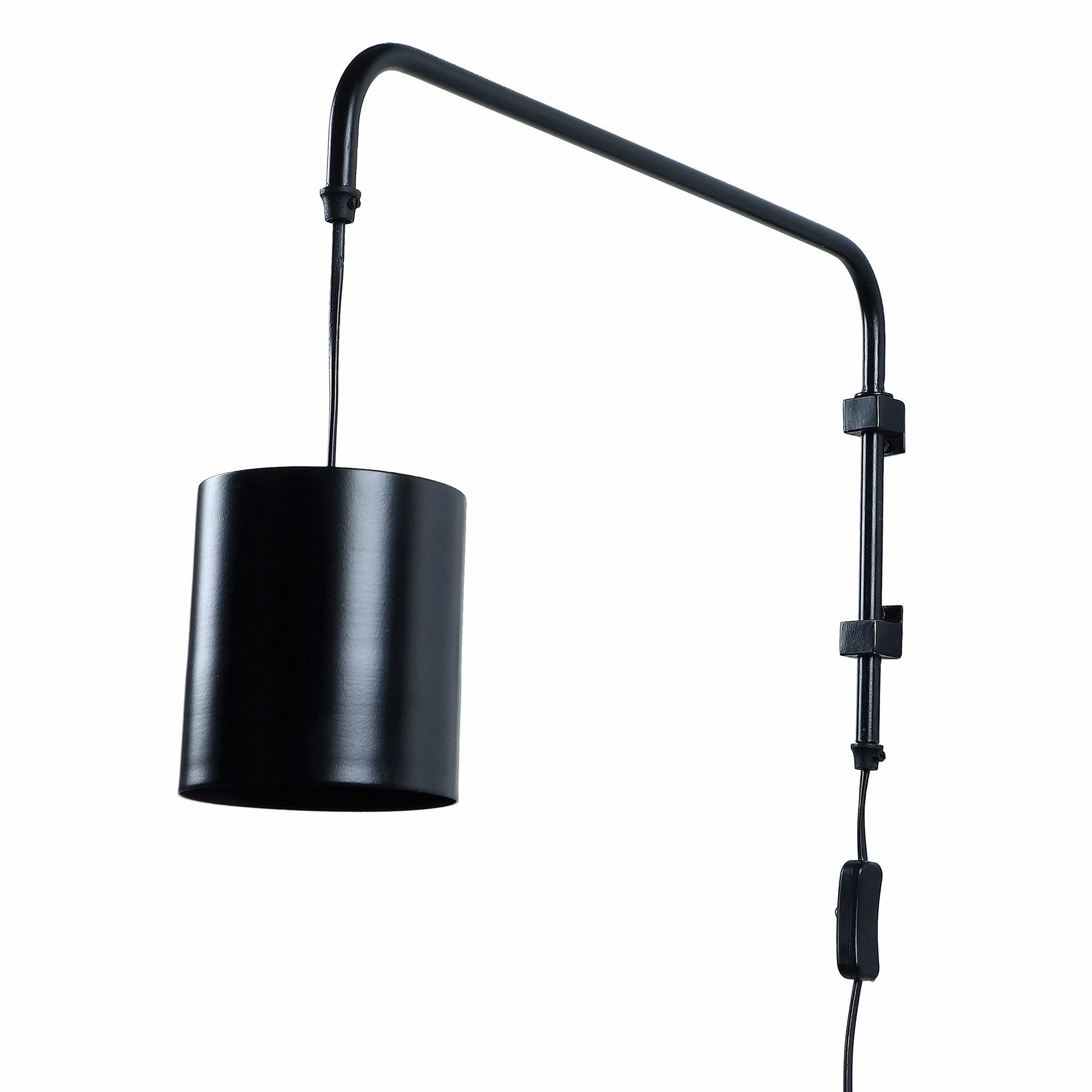 Cicero Black Metal Wall Light by SS Lightings