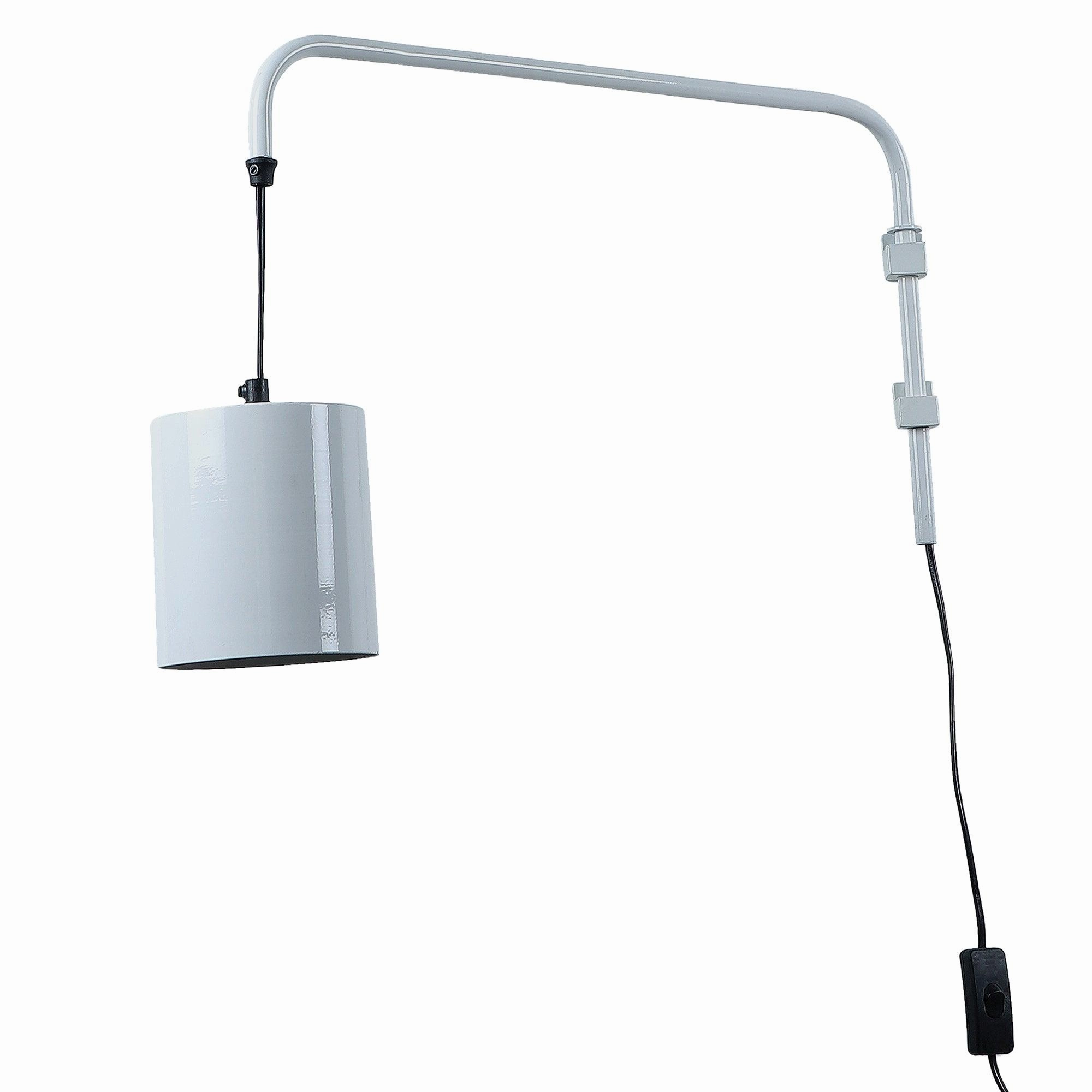 Cicero White Metal Wall Light by SS Lightings