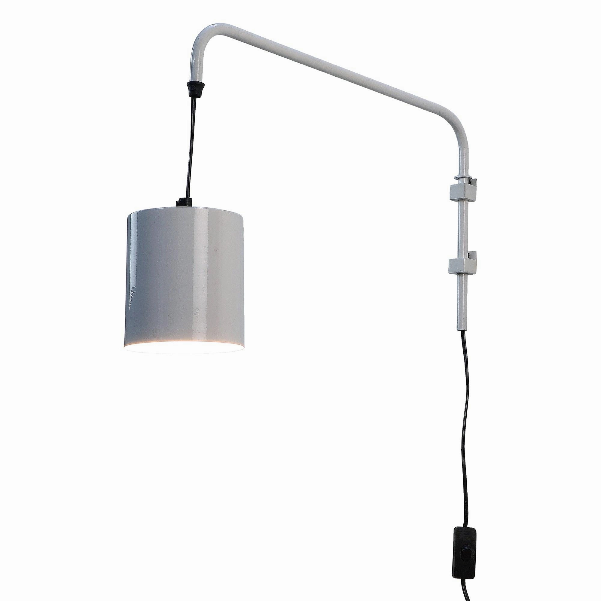 Cicero White Metal Wall Light by SS Lightings