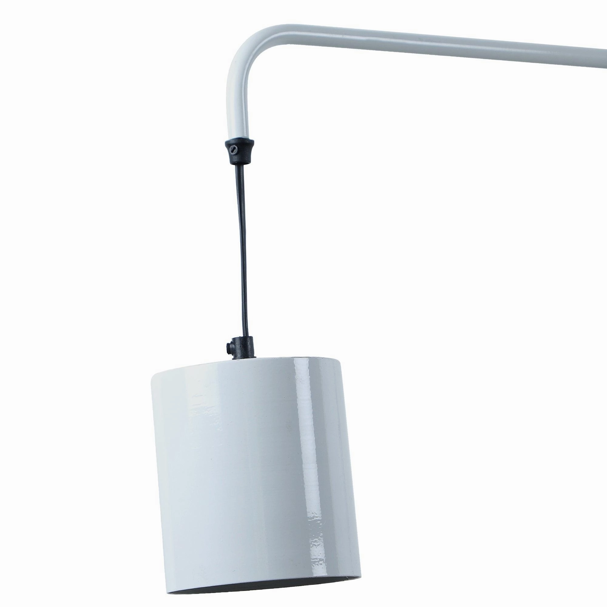 Cicero White Metal Wall Light by SS Lightings