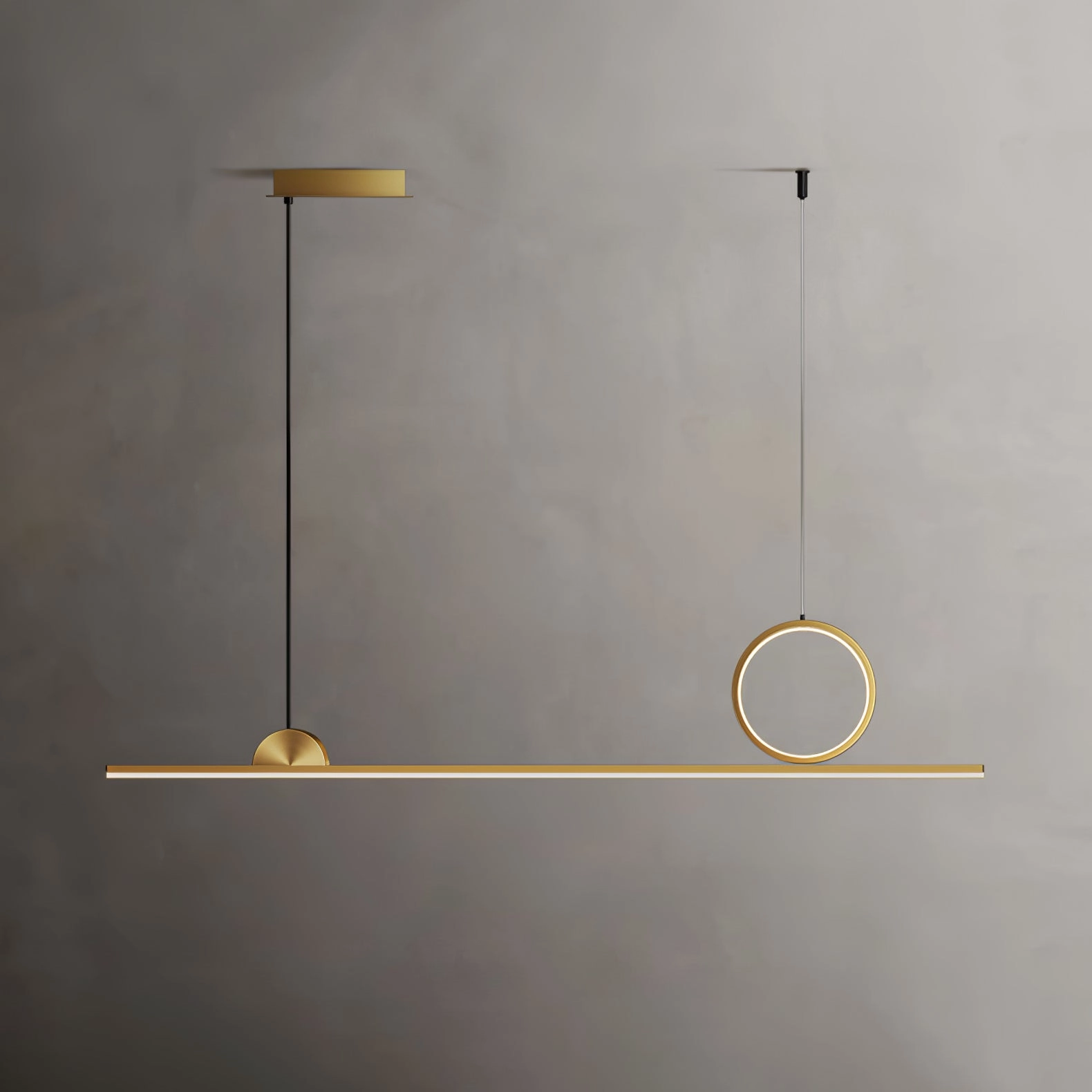 Circle Linear Pendant Lamp