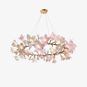 Circular Blossom Chandelier modern modeling table light