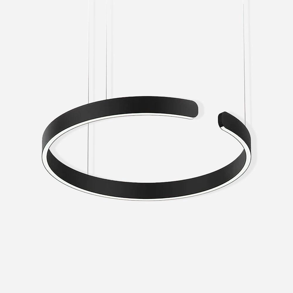 Circular Chandelier modern modeling table light