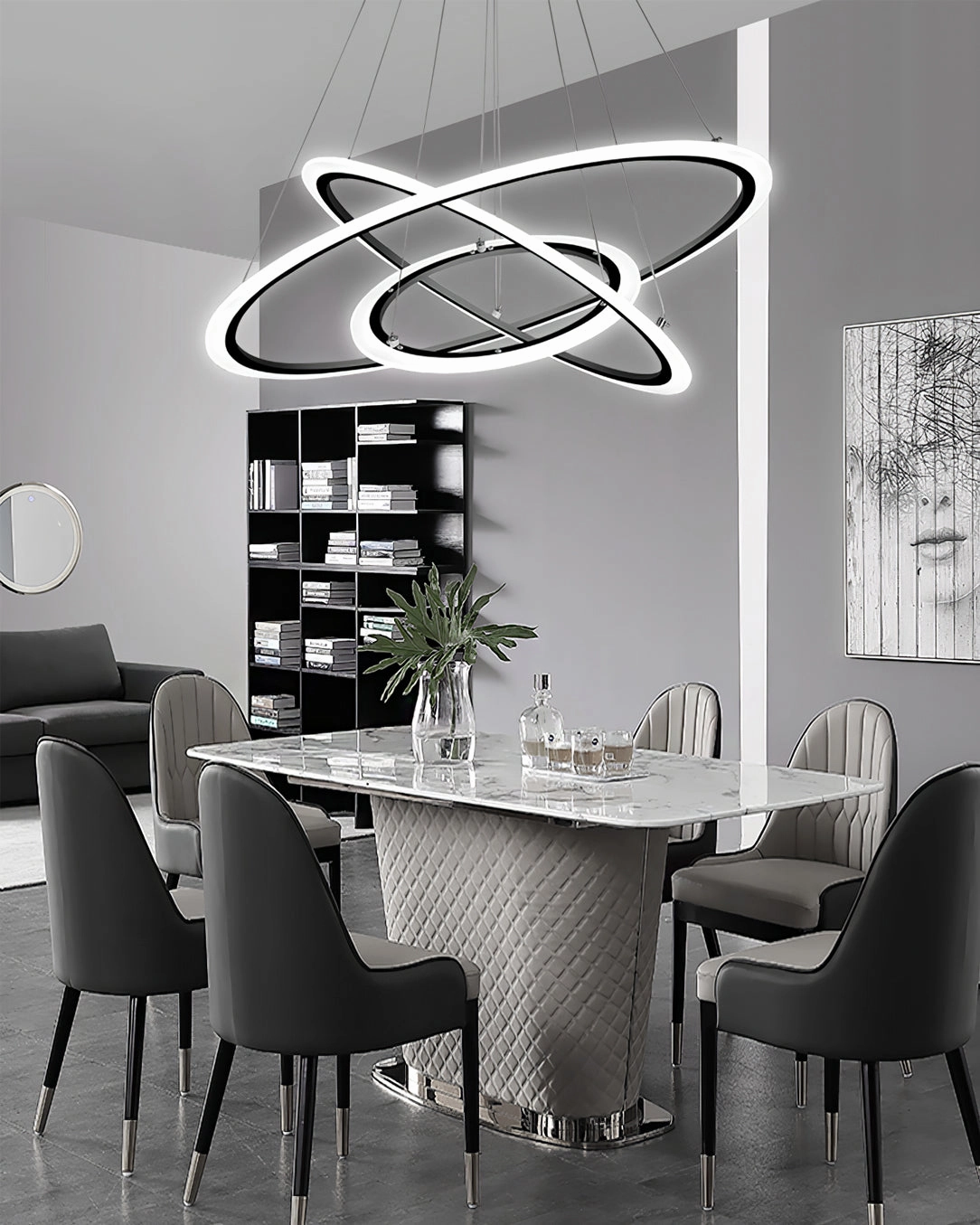 Circular Ring Chandelier