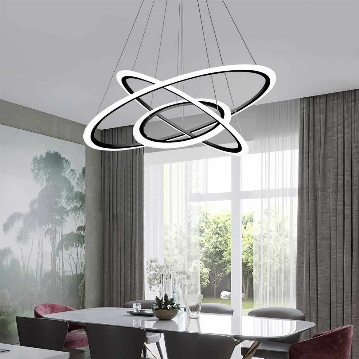 Circular Ring Chandelier